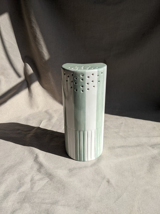 Striped Watering Can Sage Green
