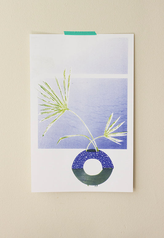 Speckled Vase Poster